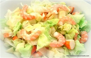 Ensalada Fresca De Gambas
