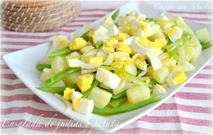 Ensalada De Judías Y Patatas
