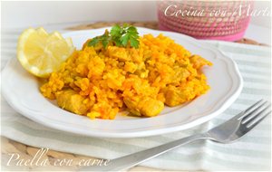 Paella De Carne
