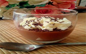 Vasito De Chocolate Con Mousse Chocolate Blanco
