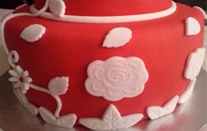 White Red Cake
