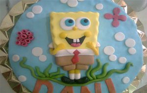 Tarta Bob Esponja
