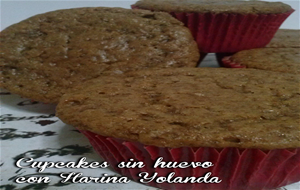 Cupcakes De Chocolate Sin Huevo Con Harina Yolanda
