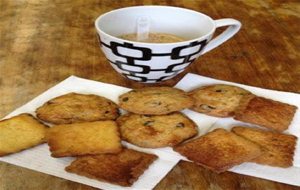 Cookies Con Chocolate,galletas De Mantequilla Y De Canela
