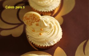 Cupcakes Con Chips De Chocolate  Blanco
