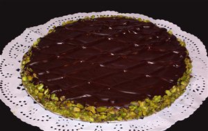 Tarta De Chocolate Y Pistacho