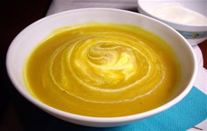 Puré De Calabaza Y Mango