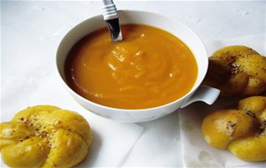 Crema De Calabaza Y Mango
