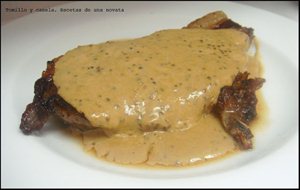 Entrecot Con Salsa De Mostaza
