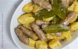 Salchichas Con Patatas Y Limón
