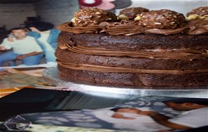 Layer Cake De Nutella Y Ferrero Rocher &#161;&#161;feliz Navidad!!
