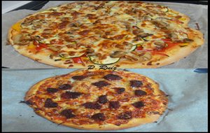 Pizzas Caseras: Vegetal Y De Sobrasada Con Miel
