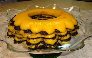  Flan Con Galletas Oreo 
