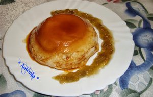  Flan De Chirimoya 
