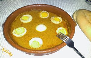 O-o Huevos En Salsa De Almendras O-o
