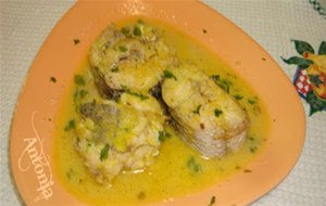 Merluza En Salsa De Almendras 
