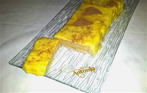 Pastel De Flan Con Galletas De Canela