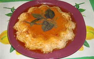 Flan De  Azahar
