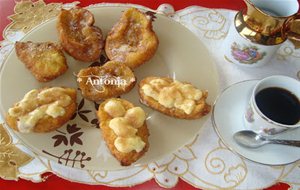  Torrijas Con Crema Pastelera 
