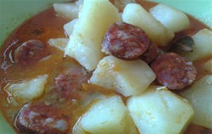 Patatas Con Chorizo
