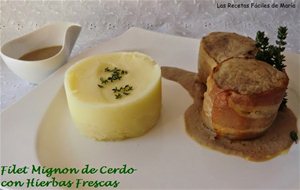 Filet Mignon De Cerdo Con Hierbas Frescas (como Se Hace)
