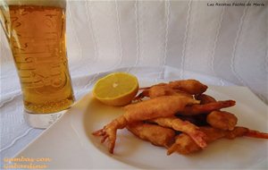 Gambas Con Gabardina O Pasta Orly
