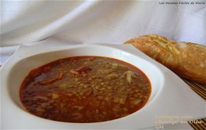 Lentejas Con Chorizo En Olla Gm Programadas En "hora De Comer"
