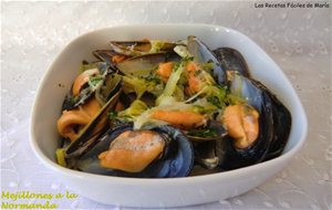 Mejillones A La Normanda
