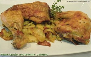 Pollo Asado Con Tomillo Y Limón
