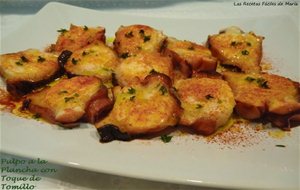 Pulpo A La Plancha Con Tomillo
