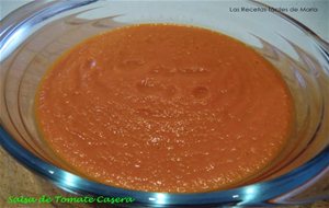 Salsa De Tomate Casera
