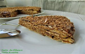 Tarta De Obleas O Tarta "huesitos"
