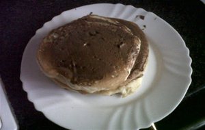 Tortitas Con Chocolate
