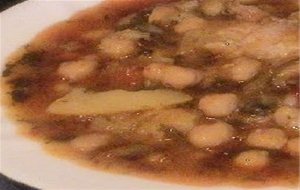 Potaje De Garbanzos Con Hinojos
