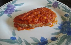 Lomo De Atún Al Tomate.