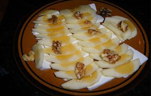 Queso Fresco Con Manzana.