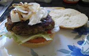 Hamburguesa Casera.