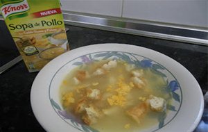 Sopa De Pollo Knorr.