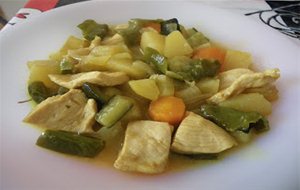 Pollo Al Curry Con Cacito De Caldo Knorr (versión 2).