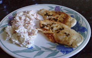 Pollo Al Ajolimón Con Arroz Cremoso.