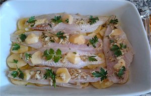 Filetes De Panga Al Horno Con Patatas
