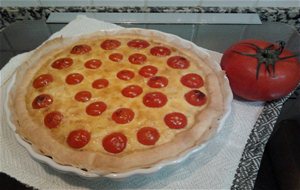 Quiche De Atún, Arroz Y Tomatito Cherry
