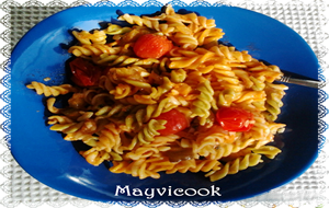 Fusilli Con Salsa De Berenjenas
