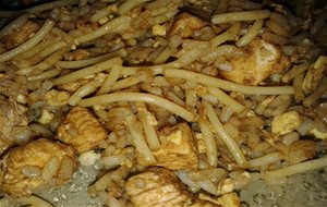 Chow Fan De Pollo
