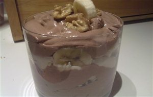 Trifle De Banana Y Chocolate
