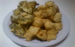 Tempura De Brocoli Y Coliflor
