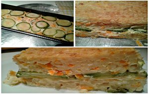 Terrina De Spaghettis Y Vegetales
