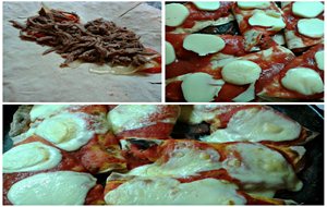 Pizurritos (o Burripizzas, Un Burrito Transformado En Pizza, Con Masa De Pizza)
