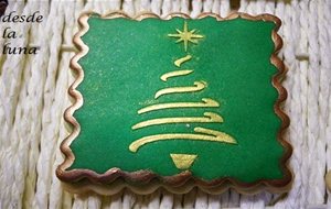 Galletas Arbol De Navidad Decoradas Con Stencil
