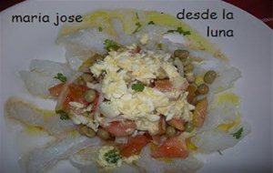 Ensalada De Bacalao Y Habitas Tiernas
